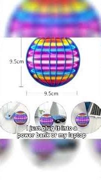 The 360 Degree LED Flying Ball Kids Cannot Stop Playing With