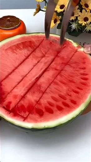 “Perfect Watermelon Cubes in Seconds 🍉 | Smart Slicer Tool