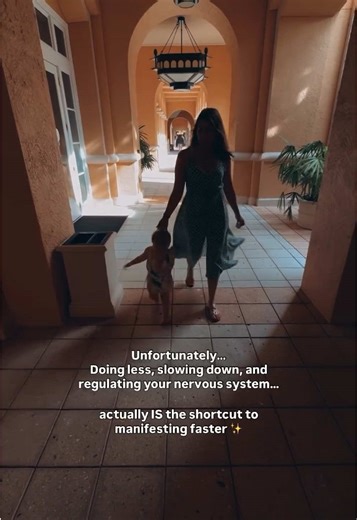 Let’s just say it: Manifestation doesn’t work when your nervous system is screaming. But nobody tells you that slowing down, doing less, and regulating your actual body is what really speeds things up. Because the nervous system is the true gatekeeper… not the mood board. Once I stopped trying to “raise my vibe” and started using 7-minute resets to calm my system and rewire the spiral… Everything clicked faster ✨ And when I combined it with AI? Game over 🫢 Want the exact method I used to stop t