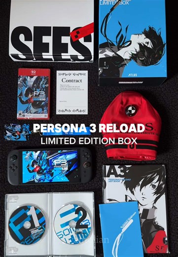 Burn my bread 🍞 Persona 3 Reload Limited Switch 2 Edition 😏 #persona3 #persona3reload #atlus #nintendoswitch2 #switch2
