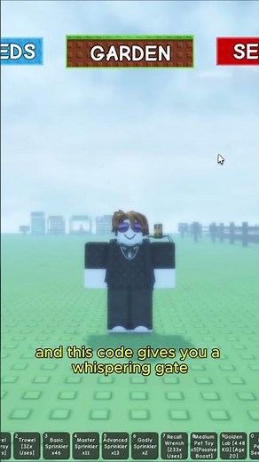 New Grow a Garden Code Gives You a Secret Gate!