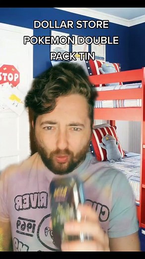 Dollar Store Pokemon Double Pack Tin Opening