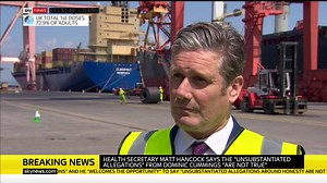 31K views · 372 reactions | "The families who've lost someone are entitled to answers." Sir Keir Starmer says Dominic Cummings' allegations against Matt Hancock are "very serious" and must be properly reviewed with evidence, adding "the buck stops" with the Prime Minister." More: https://trib.al/OXvAudR | Sky News | Facebook