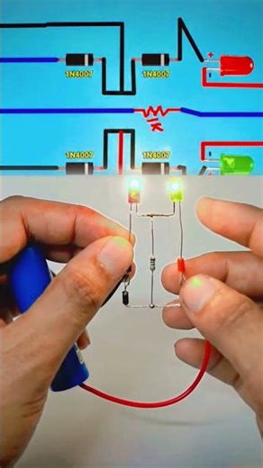 How to Make LED Tester at Home 🔥 Check + and – Without Multimeter #LEDTester #DIYTech