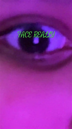 Okay this is the real face reveal