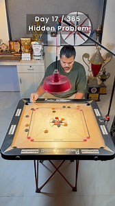 Day 17 / 365 – Hidden Problem At first glance, the break looked perfect. Open spread. Clean position. But the middle told a different story. A locked white. A blocking black. And a hidden problem waiting to be solved. One brush on the queen changed everything. | Strike And Pocket