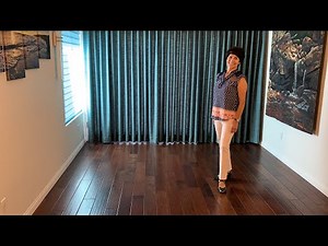 My New Life line dance demonstration and tutorial by Stephie