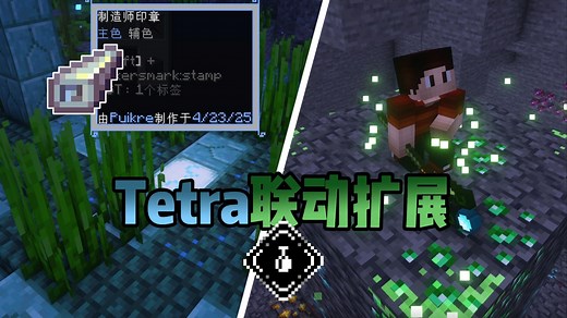 ⭐我的世界⭐更多的Tetra联动扩展模组！