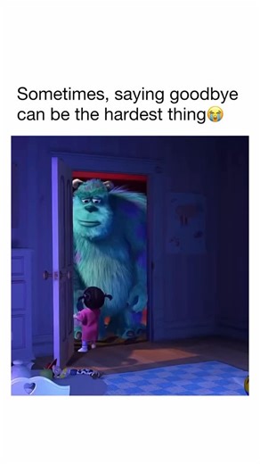 The Viral Hog on Instagram: "This part really had me in the feels🙄😞 🎬:Monsters, Inc. Monsters Incorporated is the largest scare factory in the monster world, and James P. Sullivan (John Goodman) is one of its top scarers. Sullivan is a huge, intimidating monster with blue fur, large purple spots and horns. His scare assistant, best friend and roommate is Mike Wazowski (Billy Crystal), a green, opinionated, feisty little one-eyed monster. Visiting from the human world is Boo (Mary Gibbs), a ti