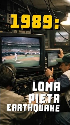 1989: Loma Prieta Earthquake #LomaPrieta #1989Earthquake #WorldSeries1989 #BayBridge #SanFrancisco