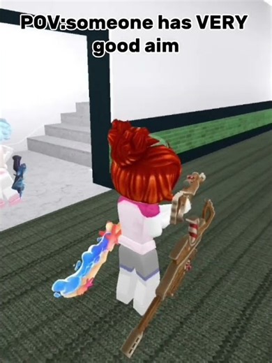pov when someone has VERY good aim at mm2