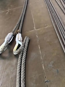 Steel wire rope siling. | Crane Parts