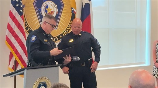 CONROE POLICE PROMOTE SEVERAL OFFICERS