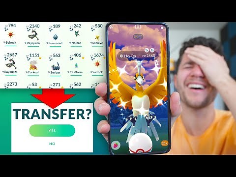 I Transfer a Shiny EVERY TIME Ho-Oh Doesn't Shine