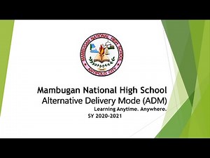 Alternative Delivery Mode (ADM)