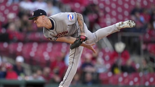 Hunter Brown fans four batters