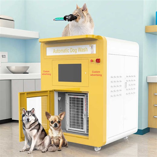All-in-one Pet Washing Equipment, Fully Automatic Unmanned Dog Washing Machine, Self-service Dog Washing Machine