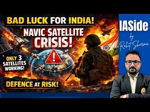 NavIC Crisis 🚨 | India’s GPS Failing? Big Threat to Defence & Security of India