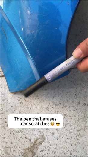 Instant Car Scratch Removal with Magic Pen