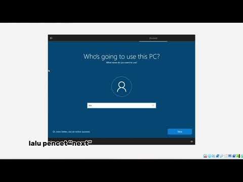 CARA MENGINSTAL WINDOWS 10
