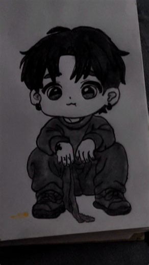 BTS members drawing 🤯#shortsfeed#drawing#btsdrawings#btsmember#onthefloor#jenniferlopez