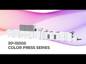 Unleash Your Design Potential with the Sharp BP-1200S 6-Color Digital Press