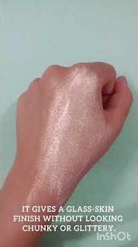 Glass skin in seconds? ✨ Me-On Liquid highlighter got your back ☺️ #beauty #makeup #highlighter