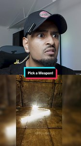 What Weapon are YOU picking?🫵🏾😭 cred: @Bpiskorik #kaledai #relatable #funny #pickone #memes