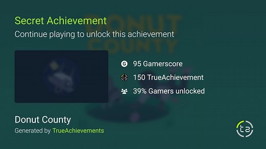 Flawless achievement in Donut County