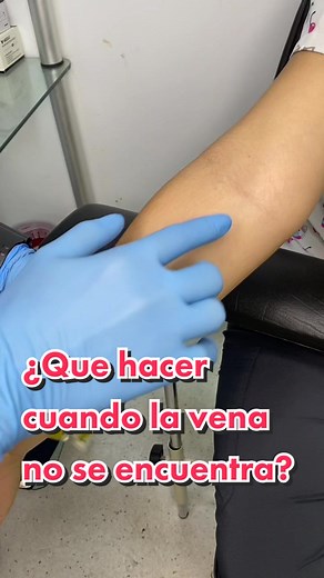 Técnicas para encontrar venas difíciles de localizar