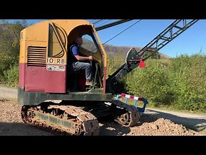 10RB dragline at Threlkeld Mining Museum