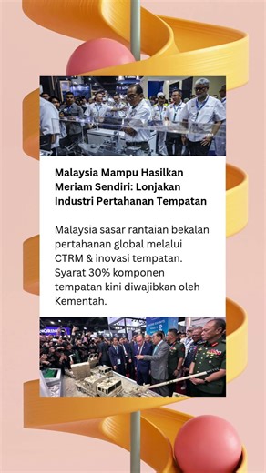 Malaysia sertai rantaian bekalan pertahanan. #news #berita #DSA2026 #Kementah #PertahananMalaysia