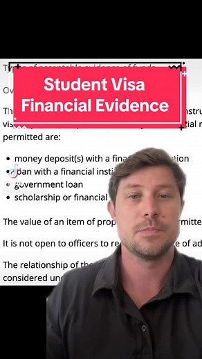 Student Visa Financial Evidence and Requirements in Australia