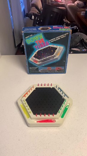 Vintage 80s Board Game: Down the Tubes