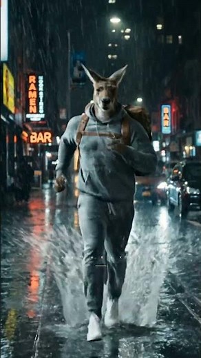 Kangaroo vs Bull: He Won The Fight, But Lost The War 🩸🐂 #shorts