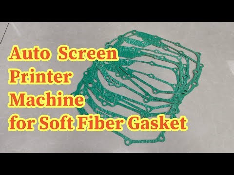JX-GS1 Full Automatic Screen Printer for Cylinder Head Soft Gasket