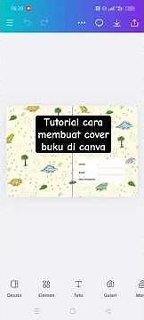 Tutorial cara membuat cover buku di Canva #youtubeshorts #lynkid #lynk #canva #canvaprofreelifetime