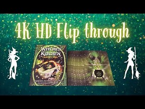 🔮 WITCHES KITCHEN Oracle 🔮 4K HD Flip Through #tarot #oracle #unboxing #4k