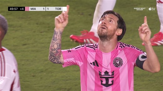 1.1M views · 43K reactions | Lione Messi plays, Lionel Messi scores ‍ Major League Soccer (MLS) | Onefootball | Facebook