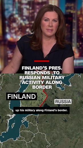 CNN's Erin Burnett speaks with Finland's President Alexander Stubb about his country ramping up its military to deter potential Russian aggression. #cnn #news #finland