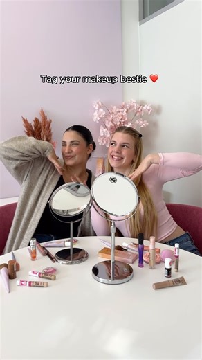 Let’s get ready together 👭💕 Tag your makeup bff down below! #makebeautyfun #essencecosmetics #grwm #getreadywithme #makeuptutorial #makeuplooks #bff #friends #makeup #beauty | essence cosmetics