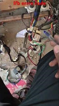 ifb front load washing machine common error code details ⚡️
