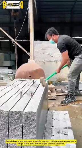 This Simple Stone-Cutting Technique Is Surprisingly Efficient!