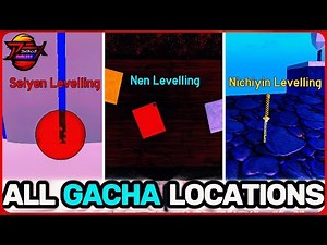 ALL GACHA LOCATIONS in ANIME FIGHTING SIMULATOR ENDLESS! | Roblox