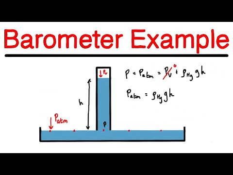 Barometer Example Problem #2