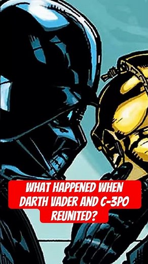 What happened when Darth Vader and C-3PO reunited? #starwars #darthvader #c3po #empirestrikesback