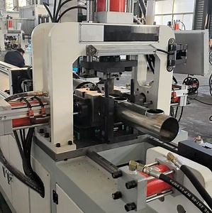 [Hot Item] Full Automatic Stainless Steel Reduced Tee Manifold Pipe Punching Machine