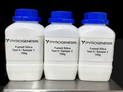 PyroGenesis Confirms Third-Party SEM Analysis Supports Pilot-Scale Fumed Silica Morphology Consistent with Commercial-Grade Fumed Silica