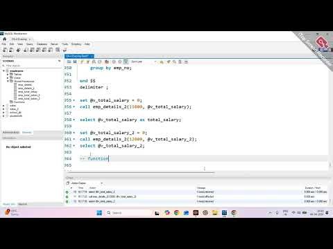 SQL lecture - 15 | MySQL Stored Procedure & function | NMD PVT LTD