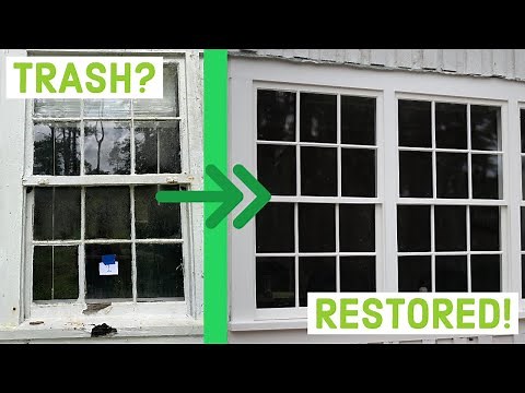 Wood Window Restoration: This Process Brings Life Back into Old House Sashes (2020)